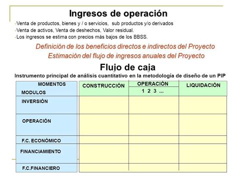 M Dulo De Formulacion De Proyectos De Inversi N Ppt Descargar