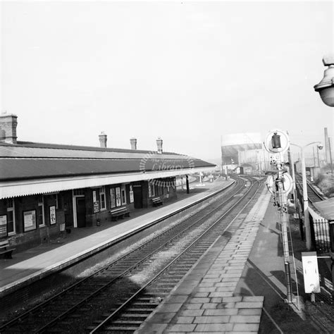 The Transport Library British Railways Station Scene At Stratford