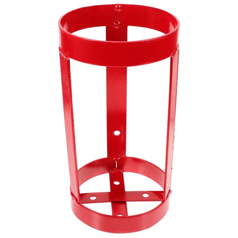 Angoily Fire Extinguisher Holder Fire Extinguisher Stand Metal Fire