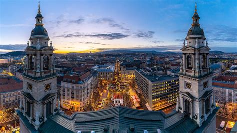 Bing Image Christmas Market St Stephens Basilica Budapest Hungary