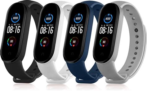 Ieoviee Pcs Correas Compatible Con Xiaomi Mi Band Xiaomi Mi Band