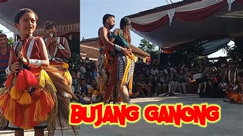 TARI BUJANG GANONG PONGGE KENTUNG AFDAN AKSI LUCU BUJANG GANONG