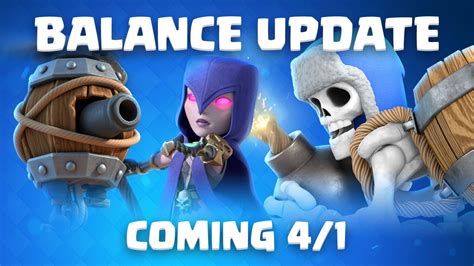 Clash Royale Balance Changes Update (April 1st, 2019) | Clash for Dummies