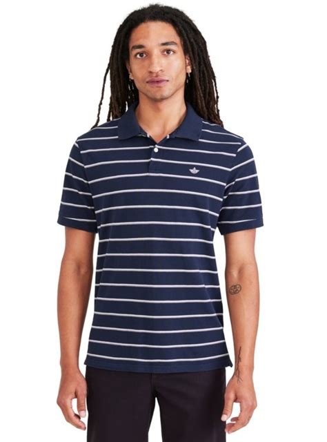 Ripley POLO MANGA CORTA ALGODÓN HOMBRE DOCKERS AZUL T3