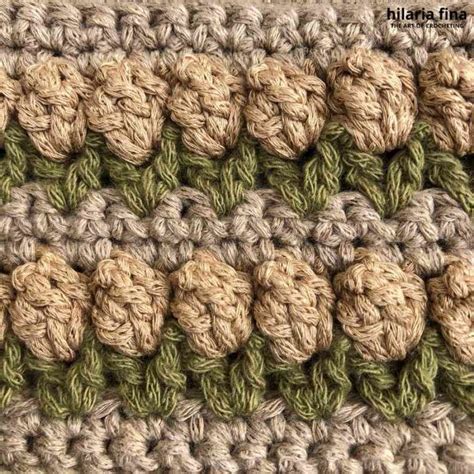 Brioche Crochet Stitch Learn Hilaria Fina