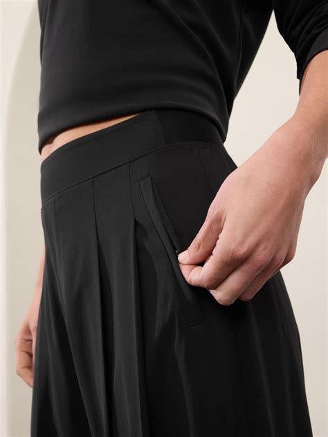 Brooklyn Heights High Rise Pleated Wide Leg Pant Athleta