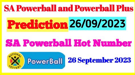 Sa Powerball Prediction For Today Sa Powerball And Powerball Plus