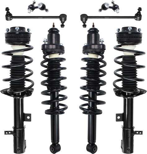 Amazon Detroit Axle Front 4pc Struts Sway Bars For 12 17 Toyota