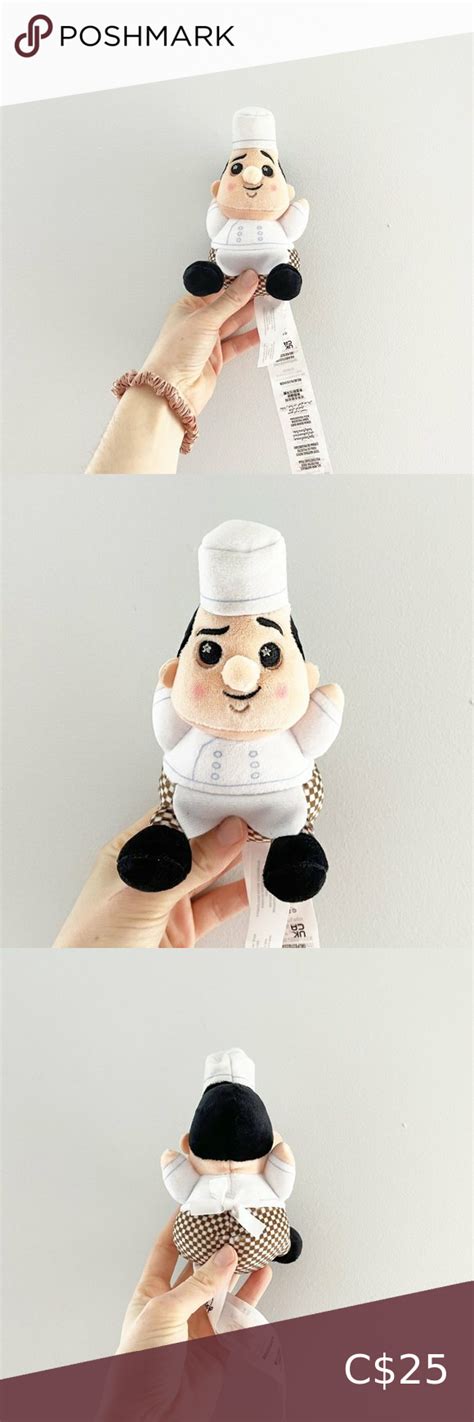 NWT Ratatouille Chef Gusteau Disney Wishable | Disney Ratatouille Chef ...