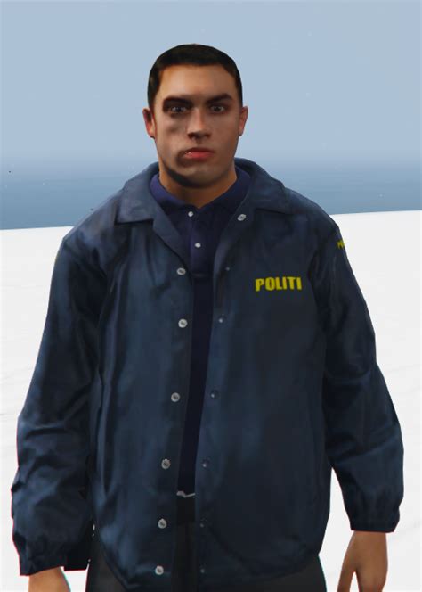 Danish Police Uniform Replace GTA5 Mods