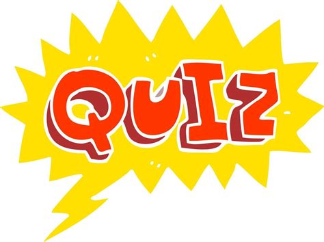 Cartoon Doodle Font Quiz 12187721 Vector Art At Vecteezy