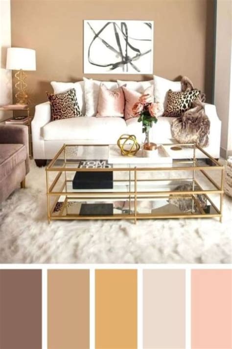 Living Room Colors And Decor In Warm Earth Tones And Cozy Color