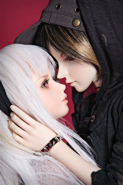 Sweet Kisses By Labeculas Dollhouse On Deviantart Couples Doll Bjd