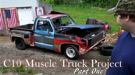 Chevy C10 Stepside Muscle Truck Project Part One Youtube