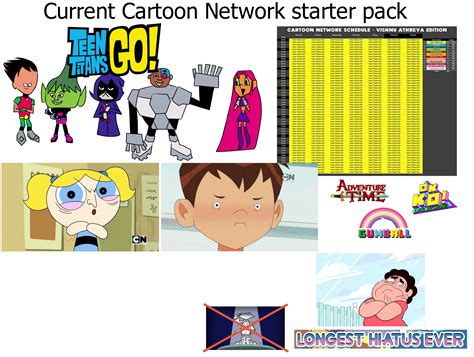 Current Cartoon Network Starterpack Rstarterpacks