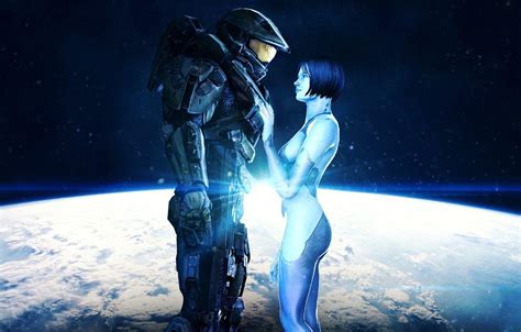 Cortana And Master Chief Fan Art