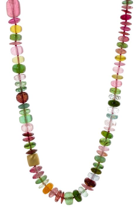 Mixed Gemstone Bead Necklace Marissa Collections