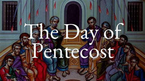 The Day Of Pentecost Grace