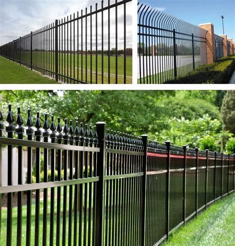 Sustainable Black Fence Iron Fence Panels House Fence For Home - Buy ...