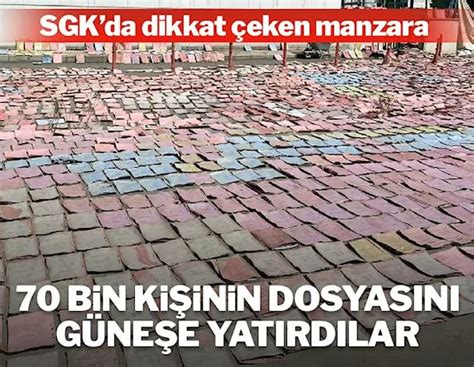 Sözcü on Twitter Islanan 70 bin dosya güneşte kurumaya bırakıldı