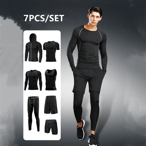 Tracksuit Compression Clothing Men Sports Gym Suit Men Sport Training