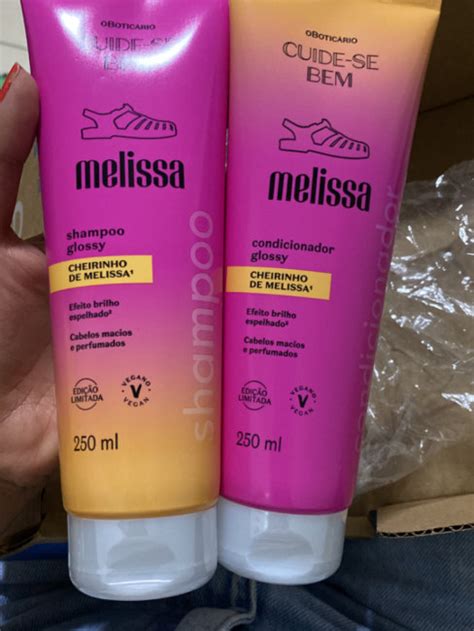 Combo Cuide Se Bem Melissa Shampoo 250ml Condicionador 250ml O