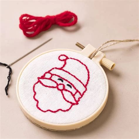 Mini Diy Broderi Nisse Bursdagskongen