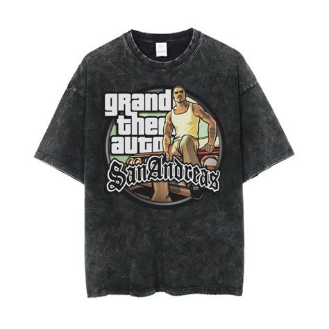 Jual Psycho Crucify Grand Theft Auto San Andreas Oversized T Shirt