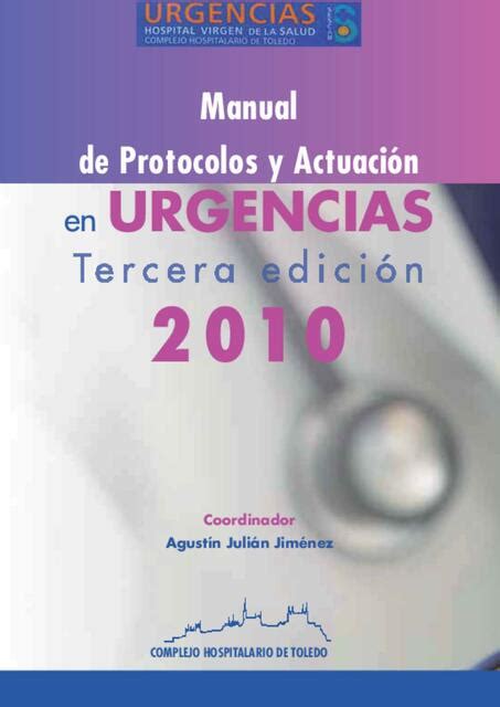 Manual De Protocolos Y Actuaci N En Urgencias Freitas Pereira Sandro