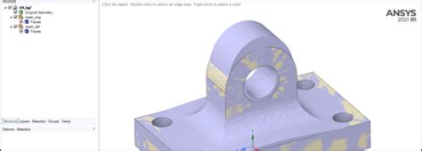 Creating Solids From A Deformed Mesh In Ansys SpaceClaim Rand