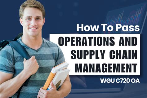 WGU C720 How To Pass Operations And Supply Chain Management