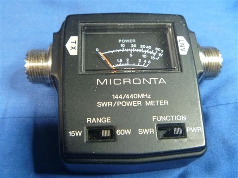 Micronta Vhf Uhf Mhz Swr Power Meter Antenna Ham Radio