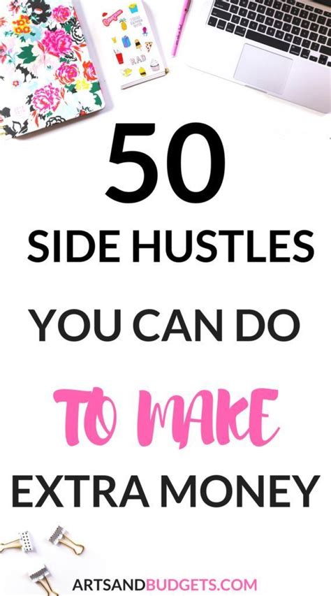 Ultimate List Of 50 Side Hustles Ideas To Make Extra Money Make