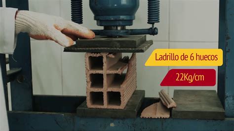 Prueba De Resistencia Ladrillo Huecos Youtube