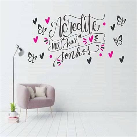 Pin Em Chalkboards Em Decora O De Parede Criativa Adesivo De