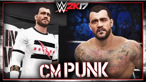 WWE 2K17 CM Punk CAW Formula Entrance Finisher YouTube