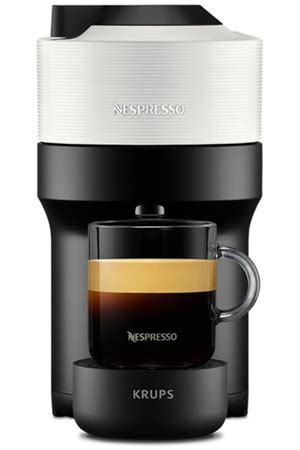 Cafetière à dosette ou capsule Krups NESPRESSO VERTUO POP BLANCHE