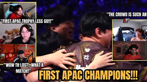 VALORANT Pros And Streamers React To GenG Winning The First APAC Trophy