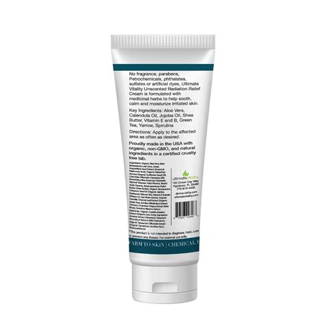 Unscented Radiation Burn Cream Unscented Lotion For Radiation Therapy