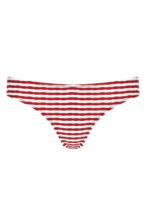 Defacto Kadın Kırmızı Çizgili Bikini Altı T AZ SM Fiyatı Yorumları Trendyol
