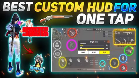 Best Custom HUD Setting For One Tap Headshot Best One Tap Control