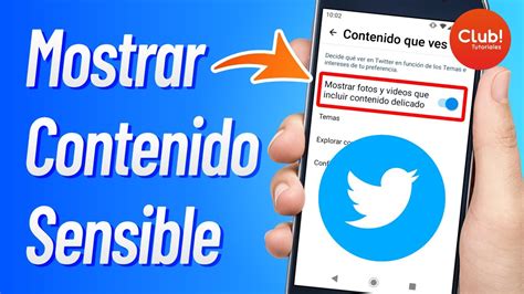 Como Ver CONTENIDO SENSIBLE En Twitter Configurar Contenido Delicado