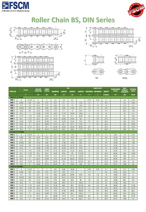 Bs Din Roller Chain Rf B Type Fscm Power Transmission And