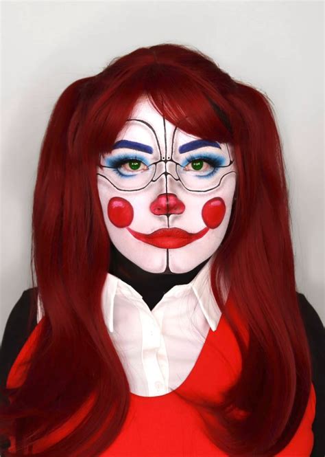 Circus Baby Makeup Fnaf In 2024 Halloween Makeup Baby Makeup Clown