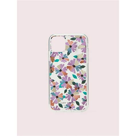 Kate Spade New York Jeweled Clear Wall Floral Iphone 11 Case