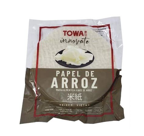 Papel De Arroz C Aprox 30 Folhas Redondo 340g Mercearia Liberdade