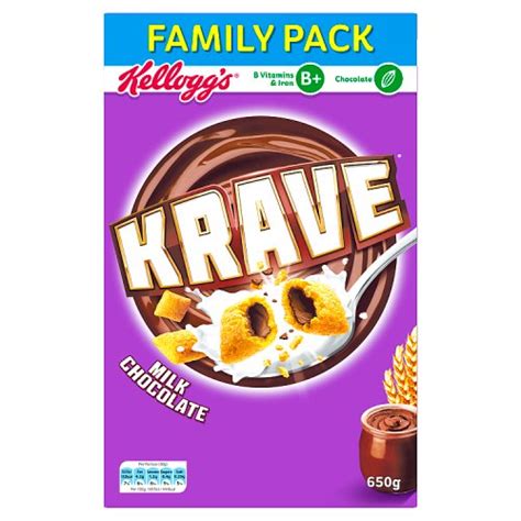 Kellogg S Krave Milk Chocolate 650g Really Good Culture