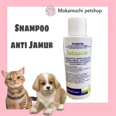 Jual Sebazole Shampoo Anti Jamur Anjing Dan Kucing Fresh Repack 30ml