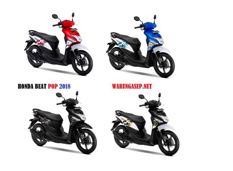 4 Warna Baru Honda Beat Pop 2018 Harga Rp 14 7jutaan Pakai Ban