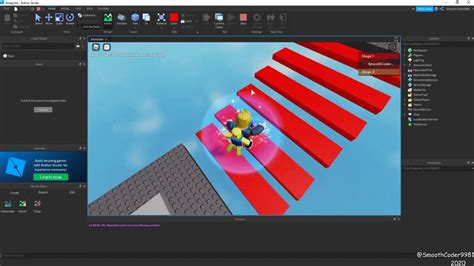 SmoothBlox Coding How To Make An Obby In Roblox Studio YouTube